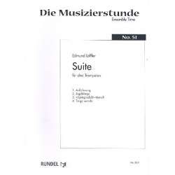 Suite : für 3 Trompeten -Edmund Löffler