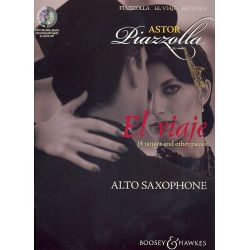 El viaje (+CD) : für Altsaxophon - Astor Piazzolla