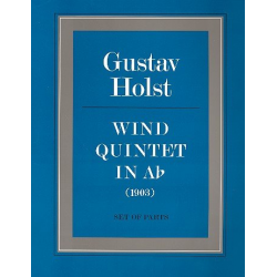 Wind Quintet a flat Major op.14 (Stimmen) - Gustav Holst