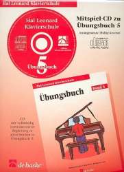 Klavierschule Band 5 - Übungsbuch : CD - Barbara Kreader