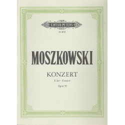 Konzert E-Dur op.59 für Klavier - Moritz Moszkowski