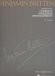 Complete Folksongs Arrangements : - Benjamin Britten