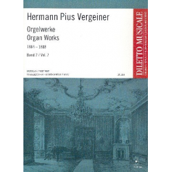 Orgelwerke 1884-1888 Band 2 - Hermann Pius Vergeiner
