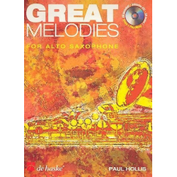Great Melodies (+CD) : for alto - Paul Hollis
