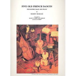 5 old French Dances : for double - Marin Marais