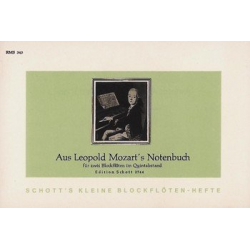 Aus Leopold Mozart's Notenbuch : - Leopold Mozart