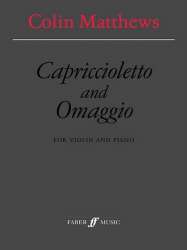 Capriccioletto & Omaggio (violin & pno) - Collin Matthews