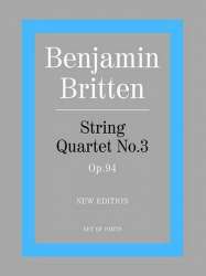 String quartet no.3 op.94 : parts - Benjamin Britten