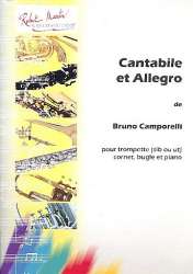 Cantabile et Allegro : pour trompette - Bruno Camporelli