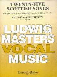 25 Scottish songs op.108 : for solo voice, - Ludwig van Beethoven