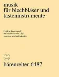 Musik für Blechbläser und Tasteninstrumente -Rolf Schweizer