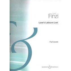 Love's labours lost op.28 : für - Gerald Finzi