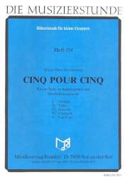 Cinq pour Cinq für 2 Trompeten, Horn, Posaune und Tuba -Klaus-Peter Bruchmann
