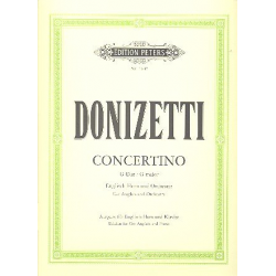 Concertino für Englishhorn und Klavier -Gaetano Donizetti