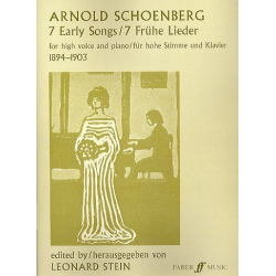 7 early Songs : for high voice - Arnold Schönberg
