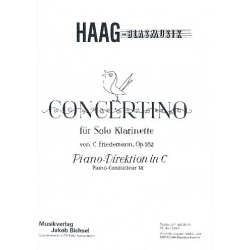 Concertino op.182 : für Klarinette - Carl Friedemann