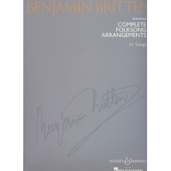 Complete Folksongs Arrangements : - Benjamin Britten