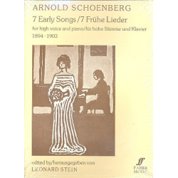 7 early Songs : for high voice and piano - Arnold Schönberg
