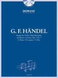 Sonate für Altblockflöte und Basso continuo op. 1 Nr. 7 in C-Dur - Georg Friedrich Händel (George Frederic Handel)