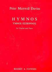Hymnos : für Klarinette und Klavier - Sir Peter Maxwell Davies