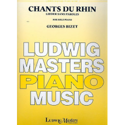 Chants du Rhin : for solo piano - Georges Bizet