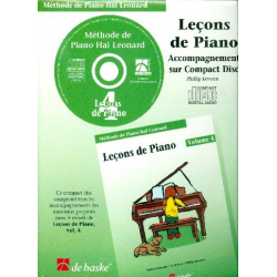 Méthode de piano Hal Leonard vol.4 - Lecons (+CD) : - Barbara Kreader