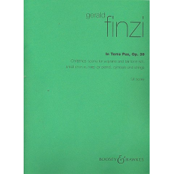In terra pax op.39 : for soloists, mixed chorus, - Gerald Finzi