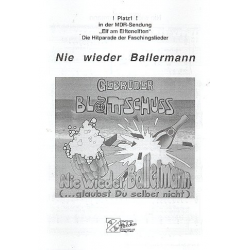 Nie wieder Ballermann : - Beppo Pohlmann