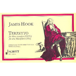 Terzetto : for 3 recorders (SSA) - James Hook