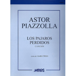 Los Pajaros perdidos : para piano - Astor Piazzolla