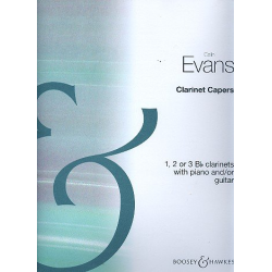 Clarinet Capers for 1-3 Clarinets - Colin Evans