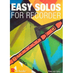Easy Solos: Sopranblockflöte - Fons van Gorp