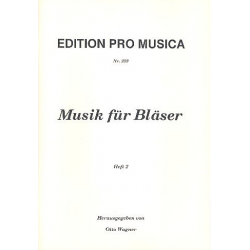 Musik für Bläser Band 2 -Diverse / Arr.Otto Wagner