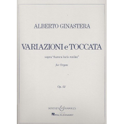 Variazioni e Toccata sopra -Alberto Ginastera