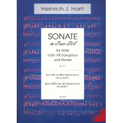Sonate im Jazz-Stil op.3,1 : - Heinrich Josef Hartl