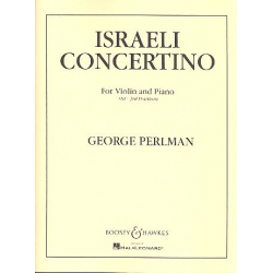 Israeli Concertino : for - George Perlman