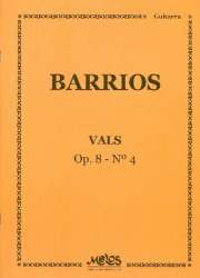 Valse op.8,4 : para guitarra - Agustín Barrios Mangoré