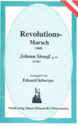 Revolutions-Marsch  (1848) op. 54 -Johann Strauß / Strauss (Sohn) / Arr.Eduard Scherzer