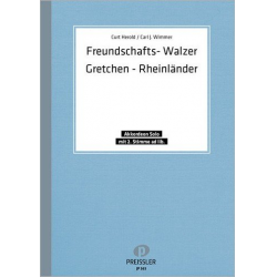 Freundschaftswalzer. Gretchen-Rheinländer - Curt Herold