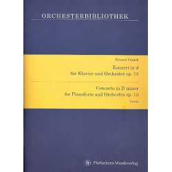 Konzert d-Moll Nr.1 op.13 : für Klavier - Eduard Franck