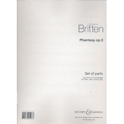 Phantasy Quartet op.2 : - Benjamin Britten