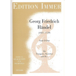 Suite D-Dur : für Trompete, Streicher und bc - Georg Friedrich Händel (George Frederic Handel)