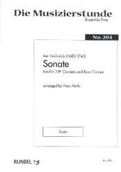 Sonate : für 2 Klarinetten - Jan Ondracek