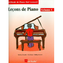 Méthode de piano Hal Leonard vol.5 - Lecons : - Barbara Kreader