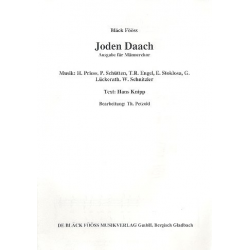 Joden Daach : für Männerchor -Hartmut Priess