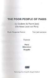 Die feinen Leute von Paris : Wenn es Nacht wird in Paris : für Salonorchester - Marguerite Monnot