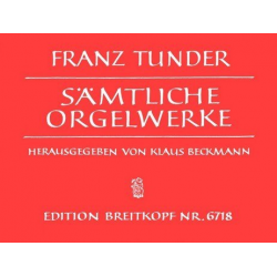 Sämtliche Orgelwerke - Franz Tunder