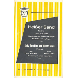 Heisser Sand   und  Lady Sunshine - Werner Scharfenberger