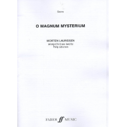BRASS BAND: O magnum mysterium -Morten Lauridsen / Arr.Phillip Littlemore