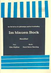 Im blauen Bock : Marschlied für - Horst Heinz Henning